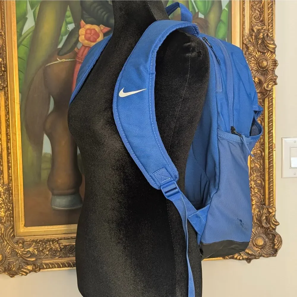 Nike FC Barcelona Shield Soccer Backpack Blue Sport Utility School Bag *FLAWS*